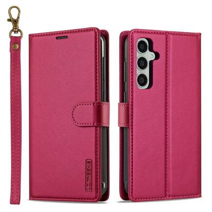 LC.IMEEKE L2 Series Detachable Magsafe PU Phone Case with Lanyard, For Samsung Galaxy S23 FE 5G, For Samsung Galaxy S20 FE 5G, For Samsung Galaxy S22+ 5G