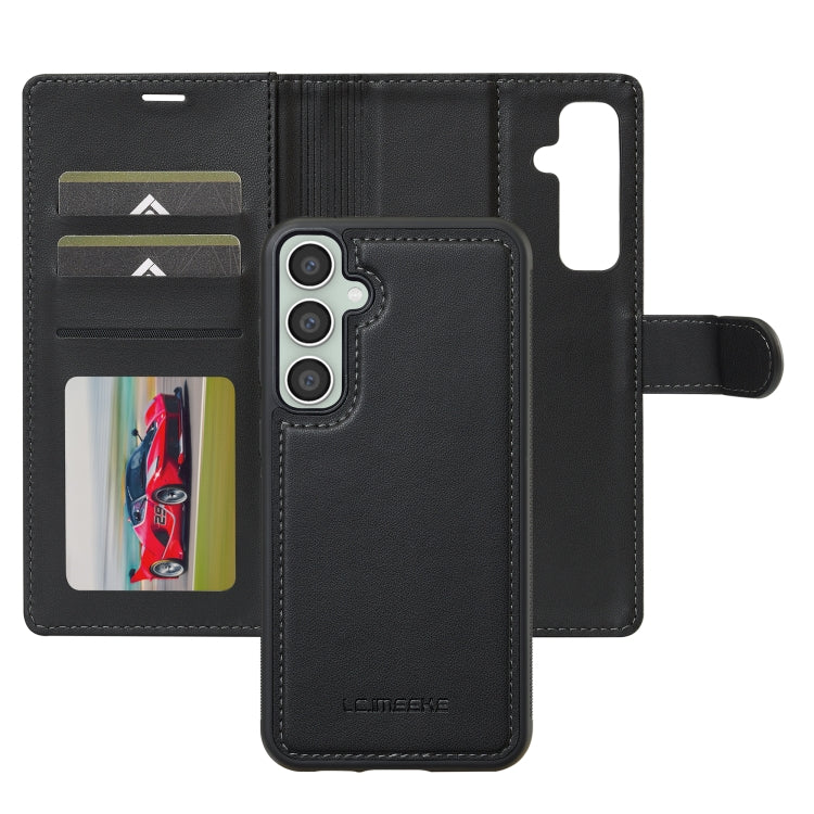 LC.IMEEKE L2 Series Detachable Magsafe PU Phone Case with Lanyard, For Samsung Galaxy S24 FE 5G, For Samsung Galaxy S24 Ultra 5G, For Samsung Galaxy S24+ 5G, For Samsung Galaxy S24 5G