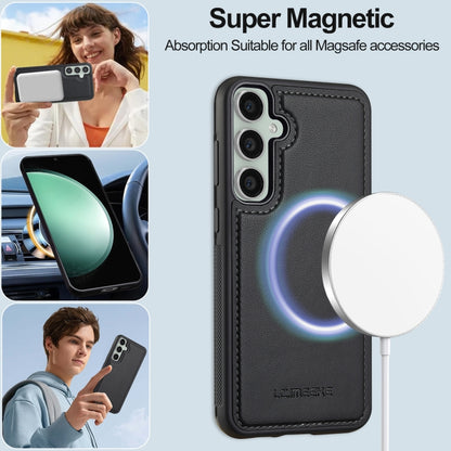 LC.IMEEKE L2 Series Detachable Magsafe PU Phone Case with Lanyard, For Samsung Galaxy S24 FE 5G, For Samsung Galaxy S24 Ultra 5G, For Samsung Galaxy S24+ 5G, For Samsung Galaxy S24 5G