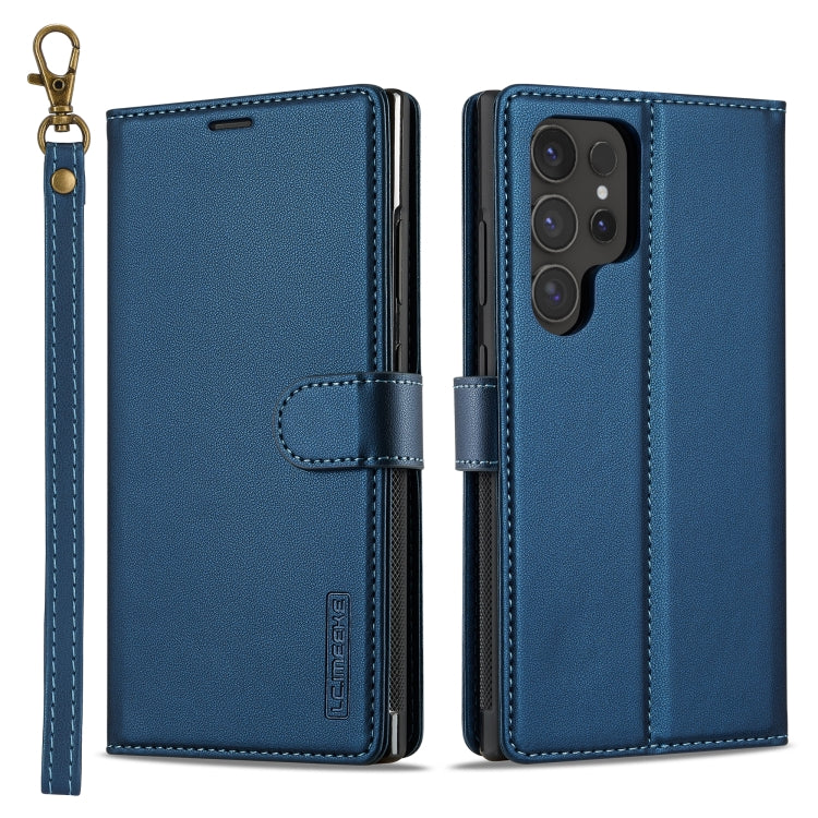 LC.IMEEKE L2 Series Detachable Magsafe PU Phone Case with Lanyard, For Samsung Galaxy S24 FE 5G, For Samsung Galaxy S24 Ultra 5G, For Samsung Galaxy S24+ 5G, For Samsung Galaxy S24 5G