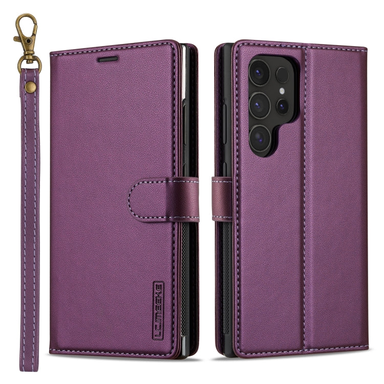 LC.IMEEKE L2 Series Detachable Magsafe PU Phone Case with Lanyard, For Samsung Galaxy S24 FE 5G, For Samsung Galaxy S24 Ultra 5G, For Samsung Galaxy S24+ 5G, For Samsung Galaxy S24 5G