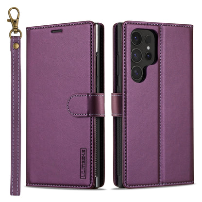 LC.IMEEKE L2 Series Detachable Magsafe PU Phone Case with Lanyard, For Samsung Galaxy S24 FE 5G, For Samsung Galaxy S24 Ultra 5G, For Samsung Galaxy S24+ 5G, For Samsung Galaxy S24 5G