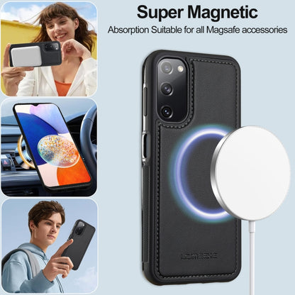 LC.IMEEKE L2 Series Detachable Magsafe PU Phone Case with Lanyard, For Samsung Galaxy S20 FE 5G, For Samsung Galaxy S22+ 5G