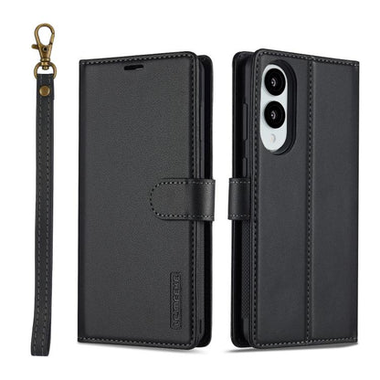LC.IMEEKE L2 Series Detachable Magsafe PU Phone Case with Lanyard, For Samsung Galaxy S26+ 5G, For Samsung Galaxy S26 Ultra 5G, For Samsung Galaxy S26 5G, For Samsung Galaxy S25 Edge 5G