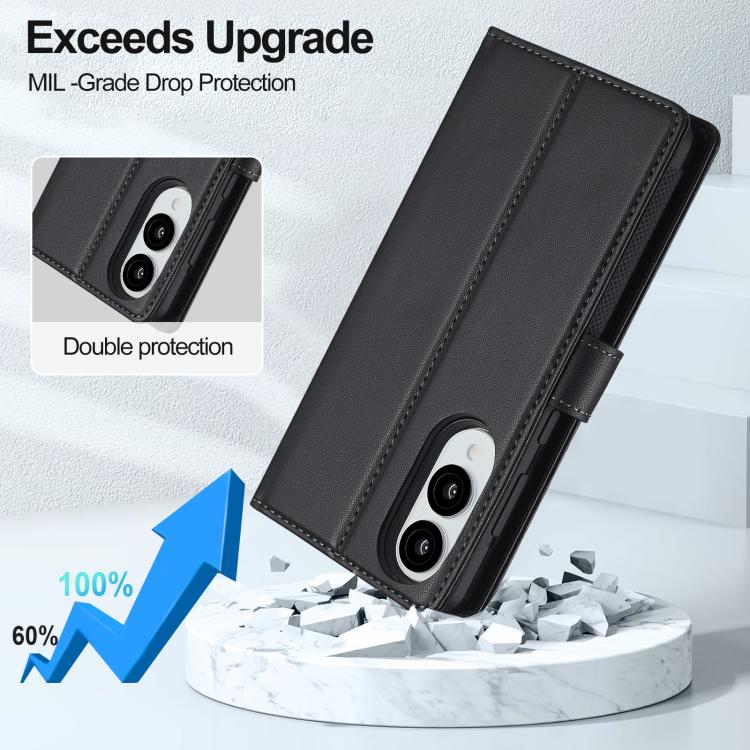 LC.IMEEKE L2 Series Detachable Magsafe PU Phone Case with Lanyard, For Samsung Galaxy S25 Edge 5G, For Samsung Galaxy S25 5G, For Samsung Galaxy S25+ 5G, For Samsung Galaxy S25 Ultra 5G