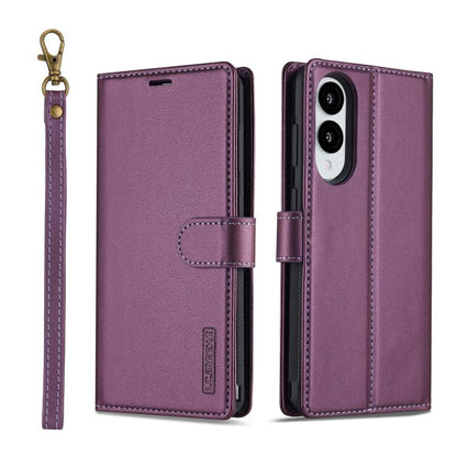 LC.IMEEKE L2 Series Detachable Magsafe PU Phone Case with Lanyard, For Samsung Galaxy S26+ 5G, For Samsung Galaxy S26 Ultra 5G, For Samsung Galaxy S26 5G, For Samsung Galaxy S25 Edge 5G