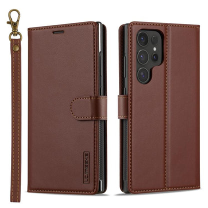 LC.IMEEKE L2 Series Detachable Magsafe PU Phone Case with Lanyard, For Samsung Galaxy S26+ 5G, For Samsung Galaxy S26 Ultra 5G, For Samsung Galaxy S26 5G, For Samsung Galaxy S25 Edge 5G