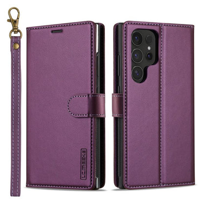 LC.IMEEKE L2 Series Detachable Magsafe PU Phone Case with Lanyard, For Samsung Galaxy S26+ 5G, For Samsung Galaxy S26 Ultra 5G, For Samsung Galaxy S26 5G, For Samsung Galaxy S25 Edge 5G