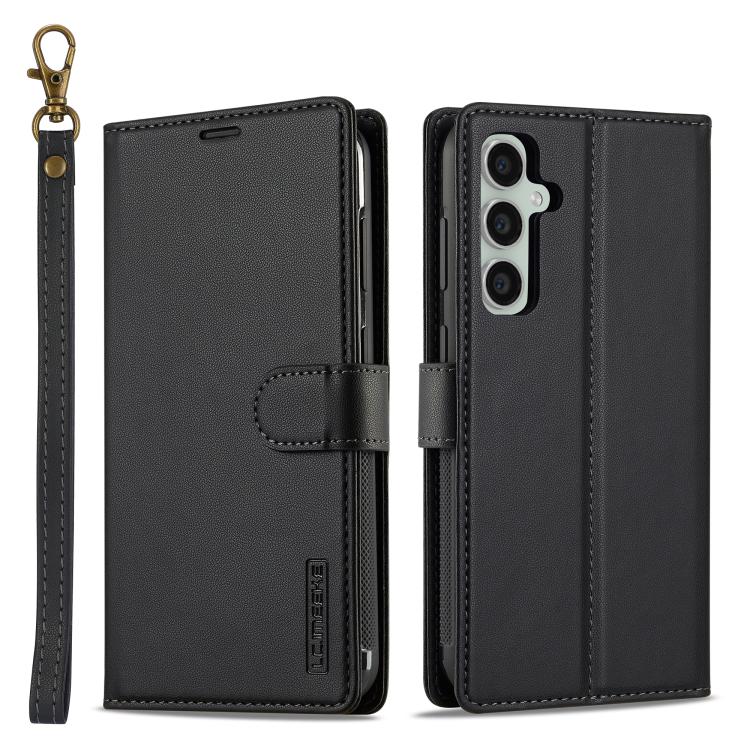 LC.IMEEKE L2 Series Detachable Magsafe PU Phone Case with Lanyard, For Galaxy S26 FE 5G, For Samsung Galaxy S26+ 5G, For Samsung Galaxy S26 Ultra 5G, For Samsung Galaxy S26 5G