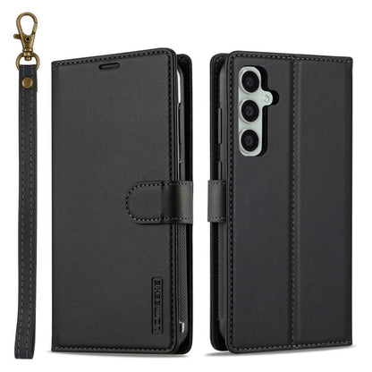 LC.IMEEKE L2 Series Detachable Magsafe PU Phone Case with Lanyard, For Galaxy S26 FE 5G, For Samsung Galaxy S26+ 5G, For Samsung Galaxy S26 Ultra 5G, For Samsung Galaxy S26 5G