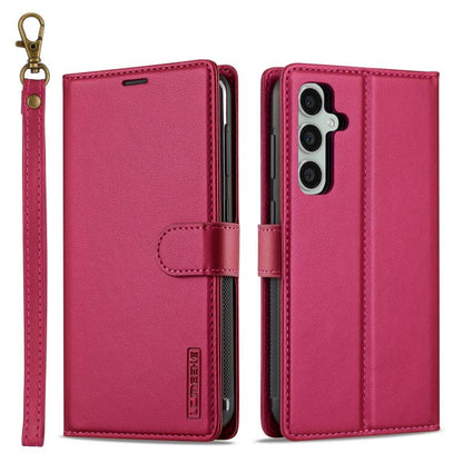 LC.IMEEKE L2 Series Detachable Magsafe PU Phone Case with Lanyard, For Galaxy S26 FE 5G, For Samsung Galaxy S26+ 5G, For Samsung Galaxy S26 Ultra 5G, For Samsung Galaxy S26 5G