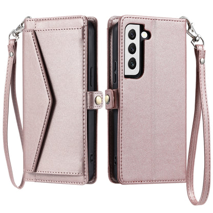 Wallet Multi-card Slot Leather Phone Case with Lanyard, For Samsung Galaxy S21 5G, For Samsung Galaxy S20 FE 5G