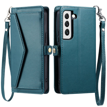 Wallet Multi-card Slot Leather Phone Case with Lanyard, For Samsung Galaxy S21 5G, For Samsung Galaxy S20 FE 5G