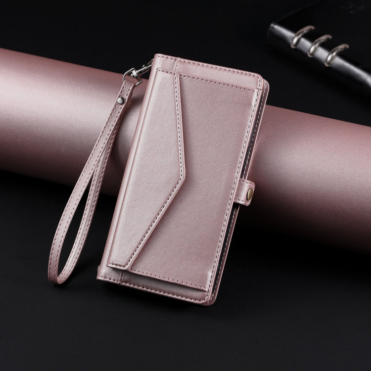 Wallet Multi-card Slot Leather Phone Case with Lanyard, For Samsung Galaxy S23 FE 5G, For Samsung Galaxy S23 Ultra 5G, For Samsung Galaxy S23+ 5G, For Samsung Galaxy S23 5G