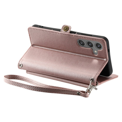 Wallet Multi-card Slot Leather Phone Case with Lanyard, For Samsung Galaxy S23 FE 5G, For Samsung Galaxy S23 Ultra 5G, For Samsung Galaxy S23+ 5G, For Samsung Galaxy S23 5G