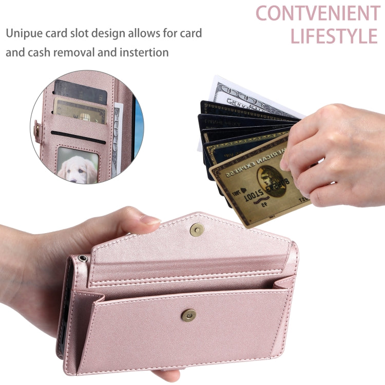 Wallet Multi-card Slot Leather Phone Case with Lanyard, For Samsung Galaxy S23 FE 5G, For Samsung Galaxy S23 Ultra 5G, For Samsung Galaxy S23+ 5G, For Samsung Galaxy S23 5G