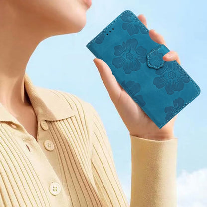 Flower Embossing Pattern Leather Phone Case, For OnePlus Nord 4