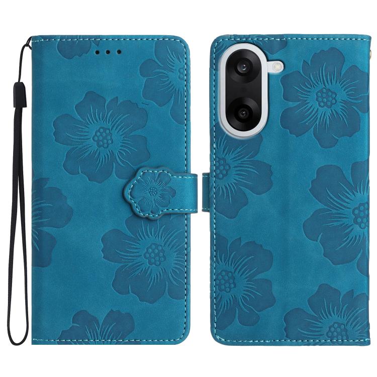 Flower Embossing Pattern Leather Phone Case, For OnePlus Ace 6, For OnePlus 15, For OnePlus Nord 5, For OnePlus Nord CE5