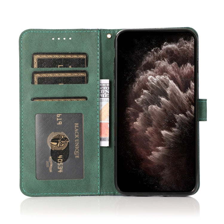 Dual-color Stitching Leather Phone Case, For OnePlus Nord 4