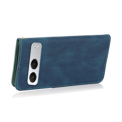 Dual-color Stitching Leather Phone Case, For OnePlus Nord 4