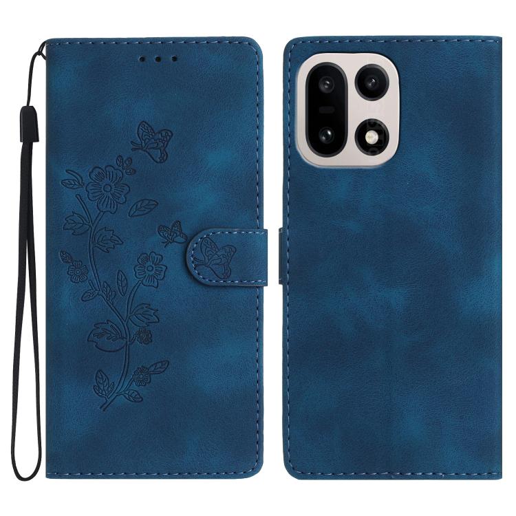 Flower Butterfly Embossing Pattern Leather Phone Case, For OnePlus Ace 6, For OnePlus 15, For OnePlus Nord 5, For OnePlus Nord CE5