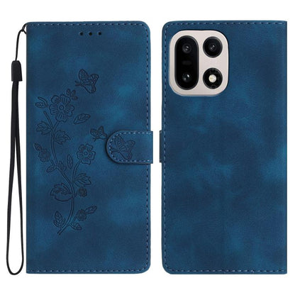 Flower Butterfly Embossing Pattern Leather Phone Case, For OnePlus Ace 6, For OnePlus 15, For OnePlus Nord 5, For OnePlus Nord CE5