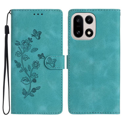Flower Butterfly Embossing Pattern Leather Phone Case, For OnePlus Ace 6, For OnePlus 15, For OnePlus Nord 5, For OnePlus Nord CE5