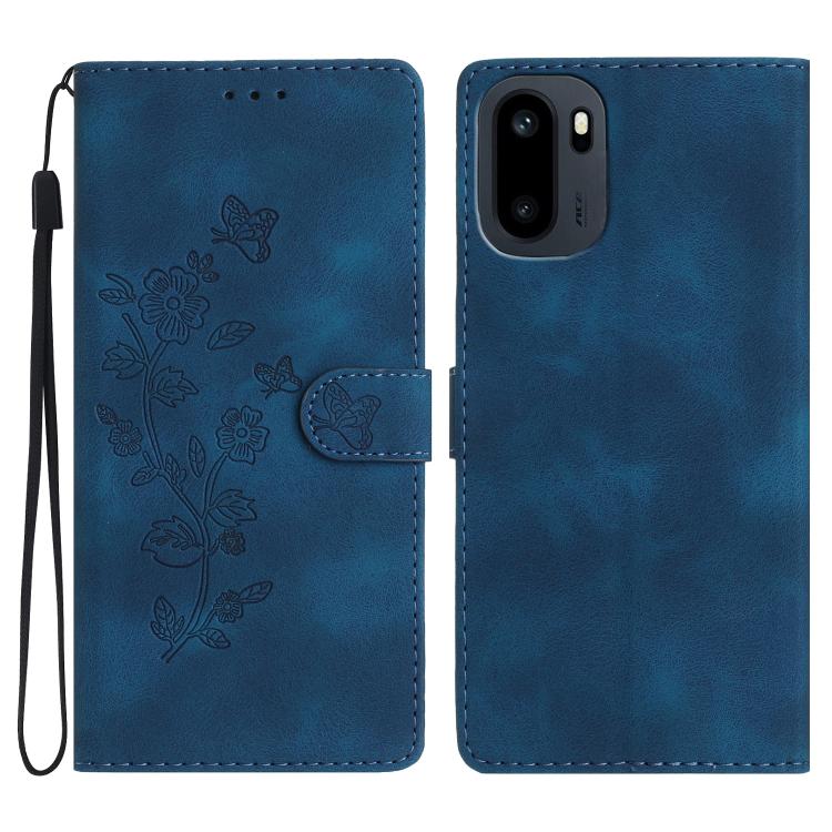 Flower Butterfly Embossing Pattern Leather Phone Case, For OnePlus Ace 6, For OnePlus 15, For OnePlus Nord 5, For OnePlus Nord CE5
