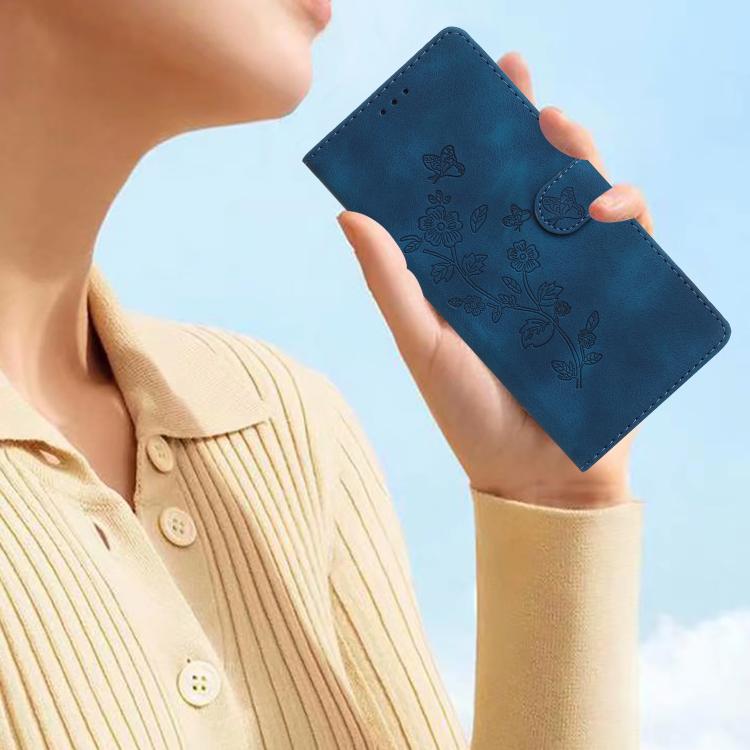Flower Butterfly Embossing Pattern Leather Phone Case, For OnePlus Ace 6, For OnePlus 15, For OnePlus Nord 5, For OnePlus Nord CE5