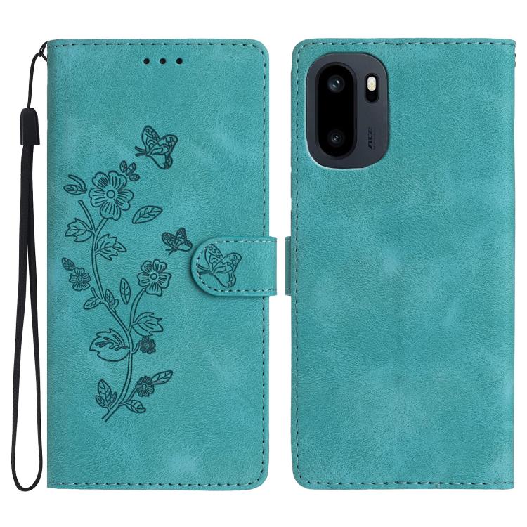 Flower Butterfly Embossing Pattern Leather Phone Case, For OnePlus Ace 6, For OnePlus 15, For OnePlus Nord 5, For OnePlus Nord CE5