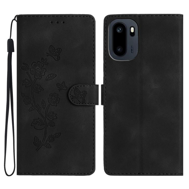 Flower Butterfly Embossing Pattern Leather Phone Case, For OnePlus Ace 6, For OnePlus 15, For OnePlus Nord 5, For OnePlus Nord CE5