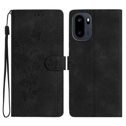 Flower Butterfly Embossing Pattern Leather Phone Case, For OnePlus Ace 6, For OnePlus 15, For OnePlus Nord 5, For OnePlus Nord CE5