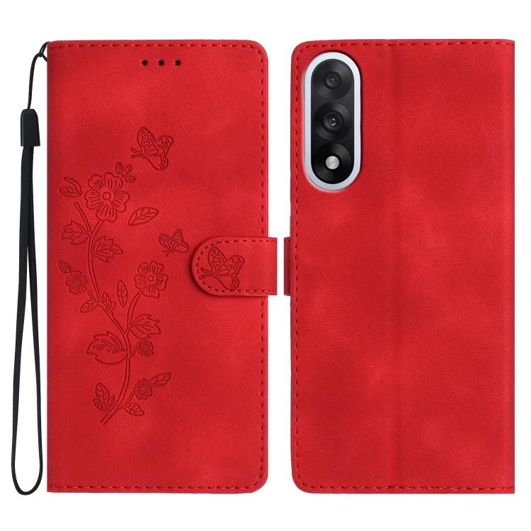 Flower Butterfly Embossing Pattern Leather Phone Case, For OnePlus Ace 6, For OnePlus 15, For OnePlus Nord 5, For OnePlus Nord CE5