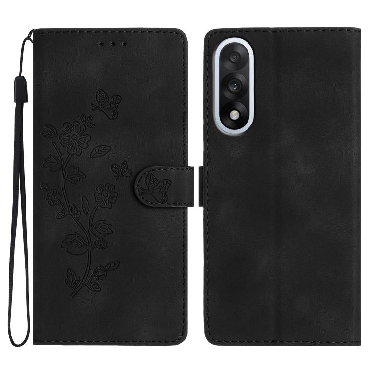 Flower Butterfly Embossing Pattern Leather Phone Case, For OnePlus Ace 6, For OnePlus 15, For OnePlus Nord 5, For OnePlus Nord CE5
