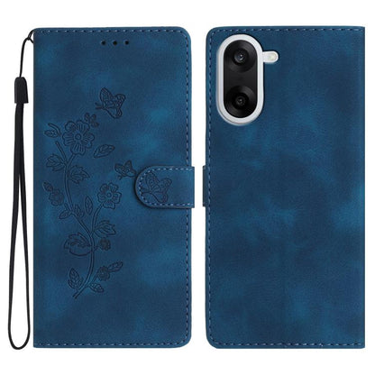 Flower Butterfly Embossing Pattern Leather Phone Case, For OnePlus Ace 6, For OnePlus 15, For OnePlus Nord 5, For OnePlus Nord CE5