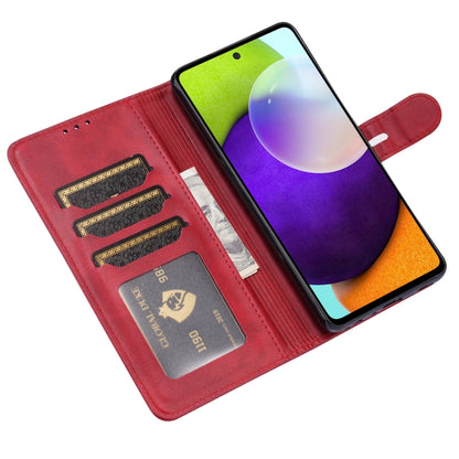 Embossed Happy Cat Pattern Flip Leather Phone Case, For Samsung Galaxy S24 FE 5G