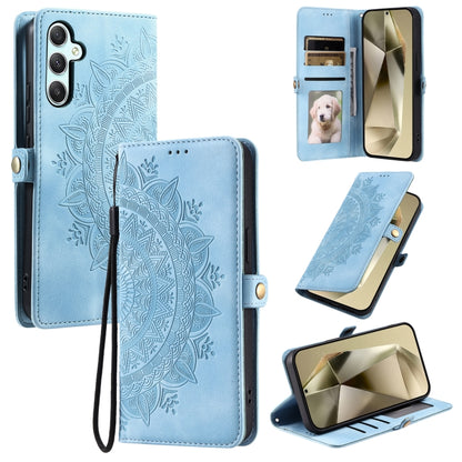 Skin Feel Totem Embossed Leather Phone Case, For Samsung Galaxy S24 5G, For Samsung Galaxy S23 FE 5G, For Samsung Galaxy S23 Ultra 5G, For Samsung Galaxy S23+ 5G