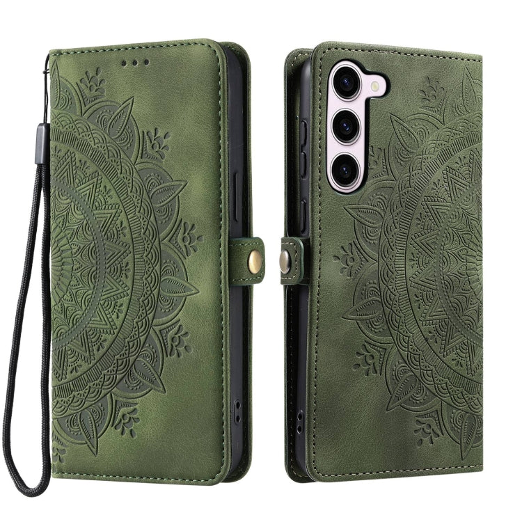 Skin Feel Totem Embossed Leather Phone Case, For Samsung Galaxy S23 5G, For Samsung Galaxy S20 FE, For Samsung Galaxy S22 Ultra 5G