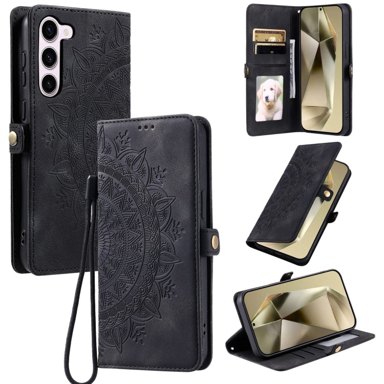 Skin Feel Totem Embossed Leather Phone Case, For Samsung Galaxy S23 5G, For Samsung Galaxy S20 FE, For Samsung Galaxy S22 Ultra 5G