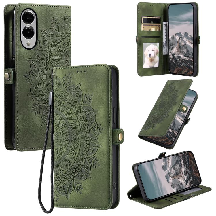 Skin Feel Totem Embossed Leather Phone Case, For Samsung Galaxy S25 FE 5G, For Samsung Galaxy S25 Edge 5G, For Samsung Galaxy S25 5G, For Samsung Galaxy S25+ 5G