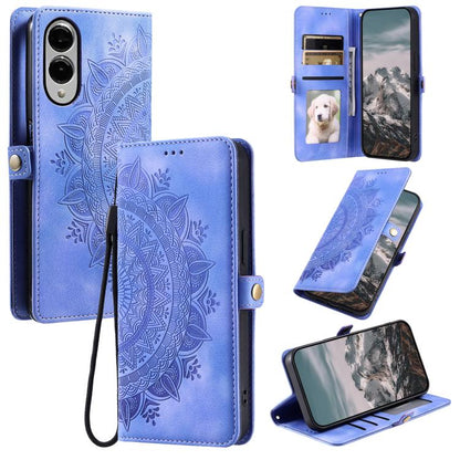 Skin Feel Totem Embossed Leather Phone Case, For Samsung Galaxy S25 FE 5G, For Samsung Galaxy S25 Edge 5G, For Samsung Galaxy S25 5G, For Samsung Galaxy S25+ 5G