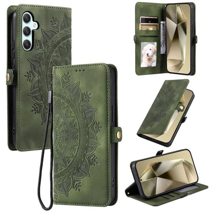 Skin Feel Totem Embossed Leather Phone Case, For Samsung Galaxy S25 FE 5G, For Samsung Galaxy S25 Edge 5G, For Samsung Galaxy S25 5G, For Samsung Galaxy S25+ 5G