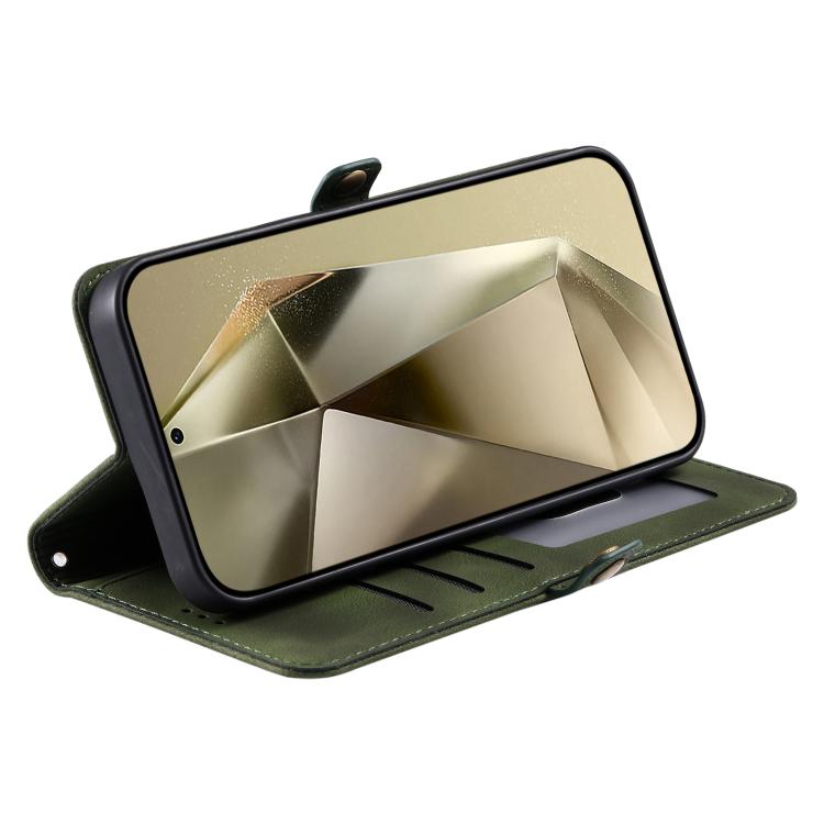 Skin Feel Totem Embossed Leather Phone Case, For Samsung Galaxy S25 FE 5G, For Samsung Galaxy S25 Edge 5G, For Samsung Galaxy S25 5G, For Samsung Galaxy S25+ 5G