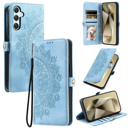 Skin Feel Totem Embossed Leather Phone Case, For Samsung Galaxy S25 FE 5G, For Samsung Galaxy S25 Edge 5G, For Samsung Galaxy S25 5G, For Samsung Galaxy S25+ 5G
