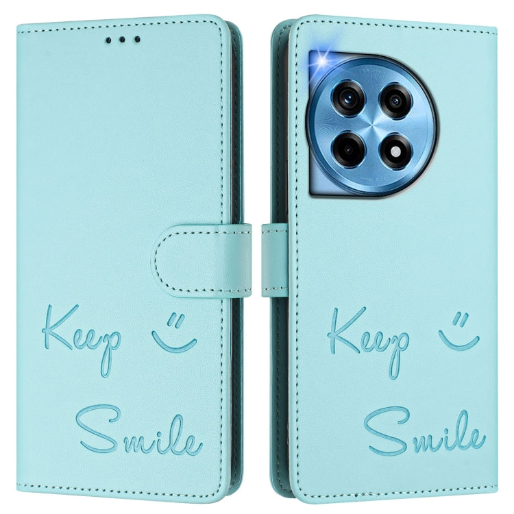 Smile Embossing RFID Leather Phone Case, For OnePlus 12 5G Global, For OnePlus Nord CE3, For OnePlus Nord CE 3 Lite / Nord N30, For OnePlus Ace 2V / Nord 3