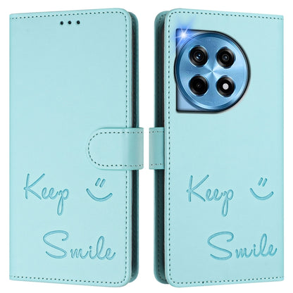 Smile Embossing RFID Leather Phone Case, For OnePlus 12 5G Global, For OnePlus Nord CE3, For OnePlus Nord CE 3 Lite / Nord N30, For OnePlus Ace 2V / Nord 3