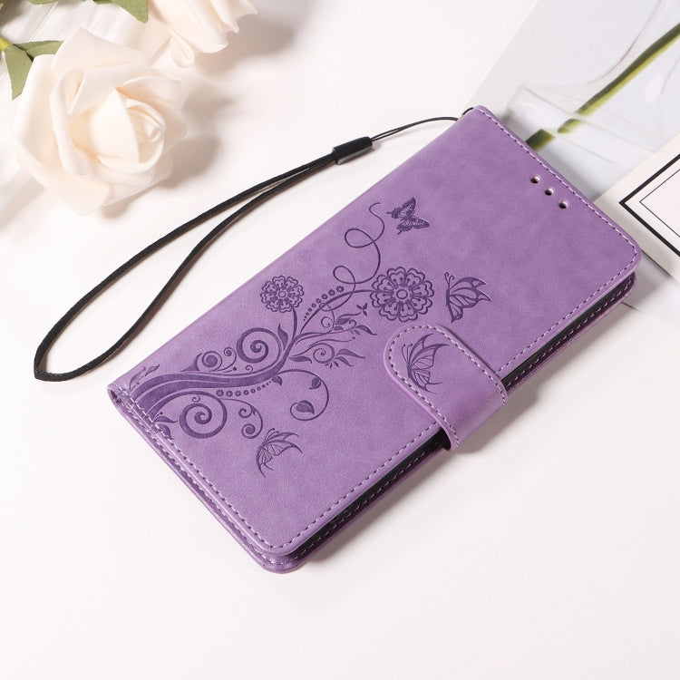 Embossed Butterfly Flowers Leather Phone Case, For OnePlus Nord 3 / Ace 2V