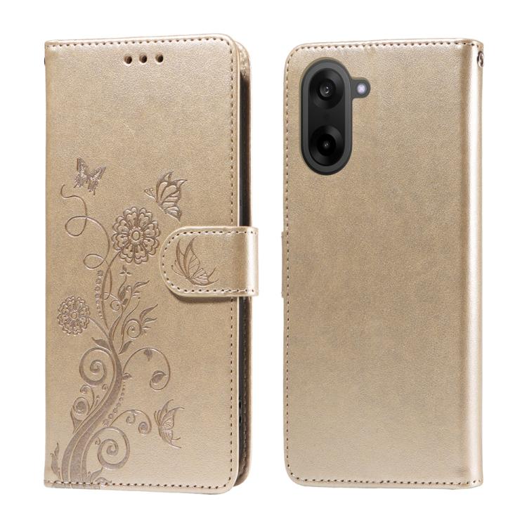 Embossed Butterfly Flowers Leather Phone Case, For OnePlus Ace 5 Racing / Nord CE5, For OnePlus 13R / Ace 5 / Ace 5 Pro, For OnePlus 13, For OnePlus Nord 4 5G