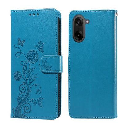 Embossed Butterfly Flowers Leather Phone Case, For OnePlus Ace 5 Racing / Nord CE5, For OnePlus 13R / Ace 5 / Ace 5 Pro, For OnePlus 13, For OnePlus Nord 4 5G