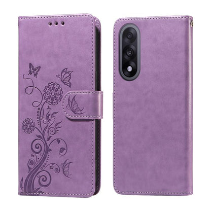 Embossed Butterfly Flowers Leather Phone Case, For OnePlus Turbo 6V / Turbo 6, For OnePlus Ace 6 / 15R, For OnePlus 15, For OnePlus Ace 5 Ultra / Nord 5